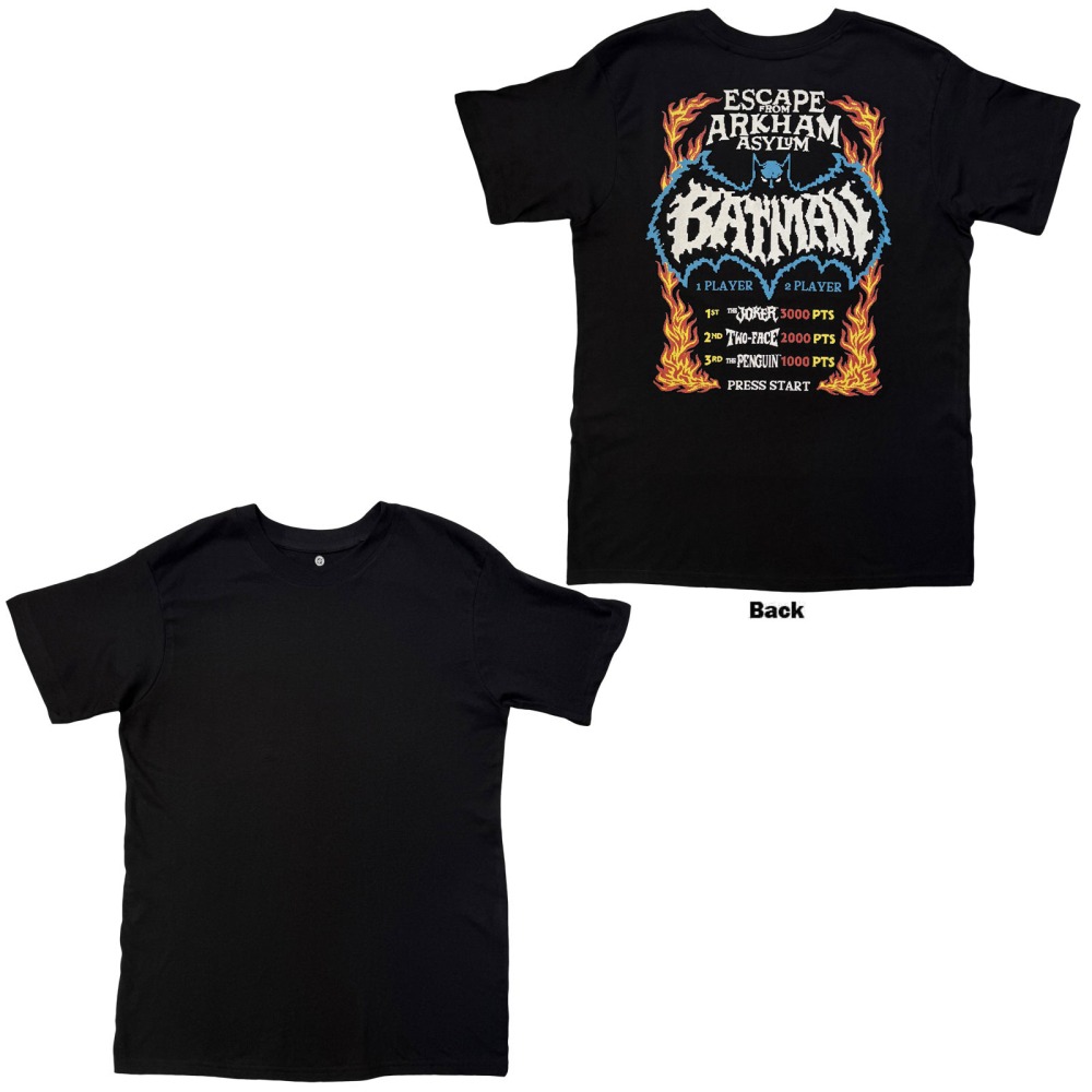 DC Comics Batman - Escape From Arkham Herren TShirt - Schwarz